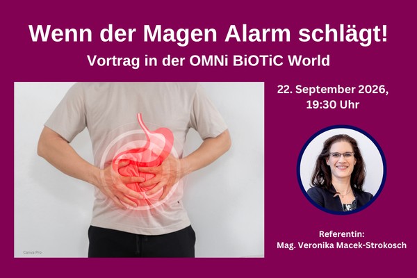 Magen Vortrag Ankündigung